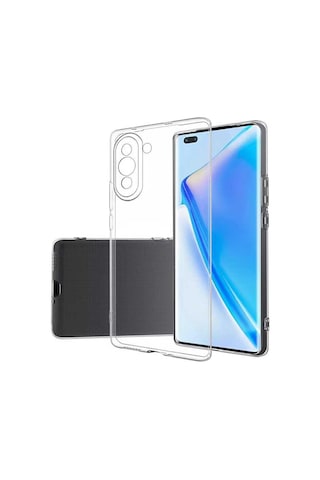 Zore Huawei Nova 10 Pro Kılıf Süper Silikon Kapak - Renksiz Renksiz