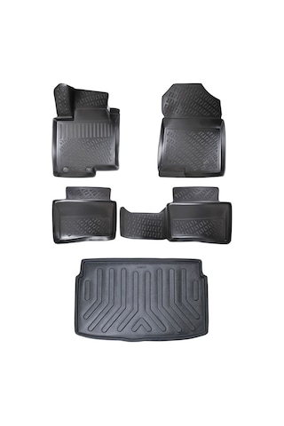 Rizline Hyundai I20 2020 Sonrası 3D Paspas+Bagaj Havuzu Seti