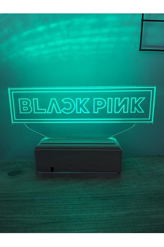 Blackpink 16 Renk K-pop Gece Lambası Çok Renkli