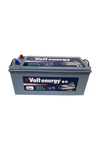 Volt 12 V 180 Amper Deep Cycle Marin Jel Nanocarbon Akü