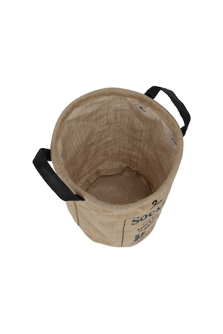 Xindoker Jüt Malzeme Çift Kollü Katlanabilir Organize Sepet - Çamaşır, Çorap, Oyuncak Ve Ev Gereçleri İçin Dayanıklı Depo Kutusu Socks