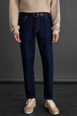 AZURHA  Erkek Denim Koyu Mavi Pantolon