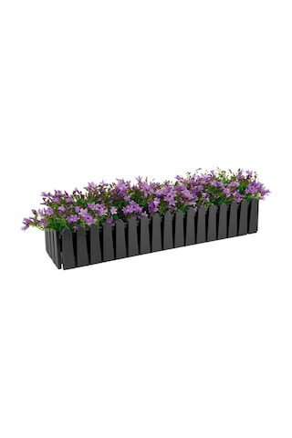Omnipazar So-ib03 Antrasit Askılı Balkon Saksı Takım 14 Lt No 3