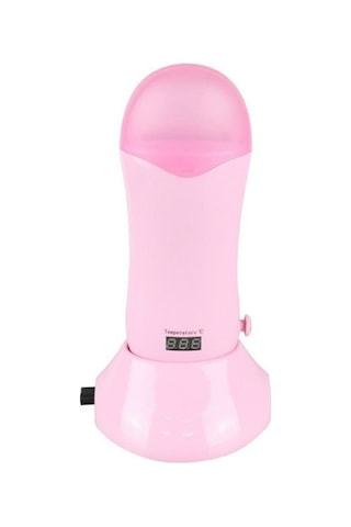 Sones Taşınabilir Manuel Termostat Ağda Makinesi Tüy Alma Ağda Fasulyesi Isıtıcı, Ab Fişi Pembe