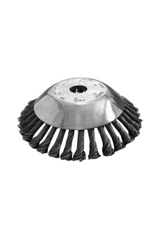 Besthome1 6 İnç Çim Biçme Makinesi Düzeltici Parçaları, Genel Aşınmaya Dayanıklı Çok İşlevli Çelik Tel Pas Temizleme Ayıklama P