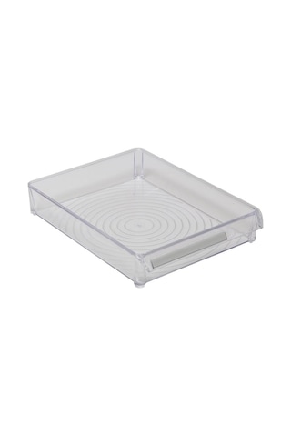 Primanova Buzdolabı Mutfak Dolabı Raf Düzenleyici 20.5x28x5 2adet Şeffaf