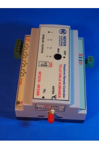 Nefer Nf3371 Gsm Kontrol Telefon Kumanda Pompa Vana Kapı Röle