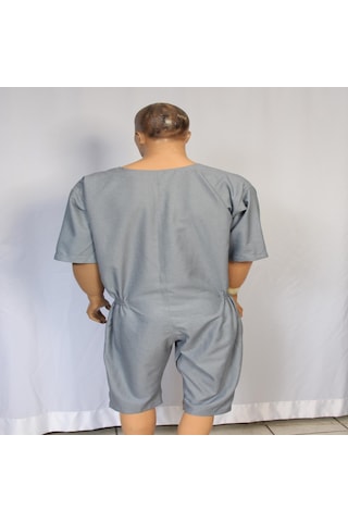 Yeni Nesil Kısa Kol Alzheimer Demans Tulum Hasta Bakım Kıyafeti