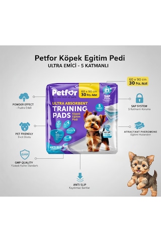 Petfor Yatak Koruyucu 60x90 Kaydırmaz Bantlı 150 Adet