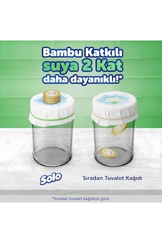 Tuvalet Kağıdı Bambu Katkılı 12&apos Li 07770069