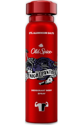 Old Spice Night Panther Erkek İçin Sprey Deodorant 150 ML
