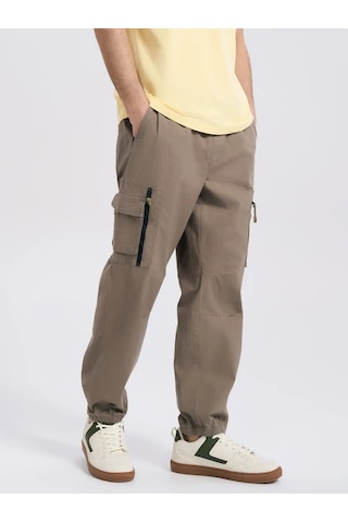 Tvoe Yan Cepli Kargo Pantolon 210976130 Khakı