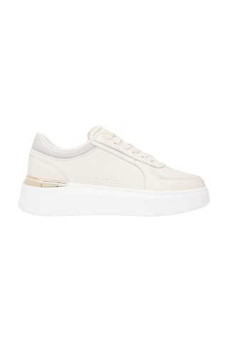 Tommy Hilfiger Kadın Sneaker Fw0fw093640f6 Krem