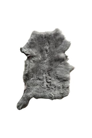 Gerçek Uzun Tüylü Koyun Postu Açik Vizon