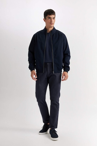 DeFacto Slim Fit Dar Kesim Dik Yaka Fermuarlı Mont D7338AX25SPNV64