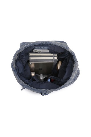 Denim Kot Kumaşı Kadın Sırt Çantası Barcelona 3217 001