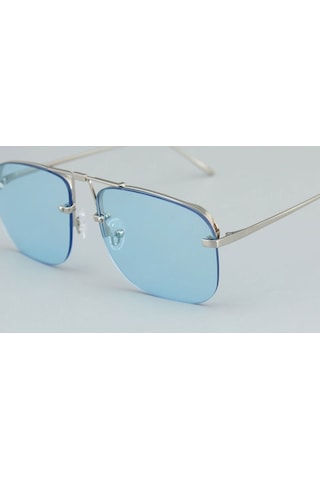 Leziff Bali Unisex Güneş Gözlüğü Silver 89470158