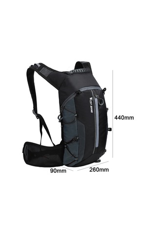 West Bıkıng Su Geçirmez Bisiklet Çanta Bisiklet Sırt Turuncu Turuncu