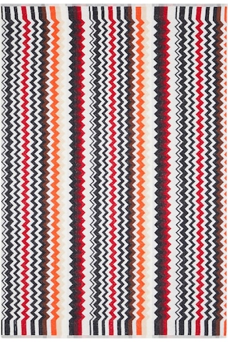 Missoni Best Zigzag %100 Pamuk Terry Banyo Havlusu Kırmızı-çok Renkli