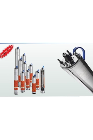 Coverco 4" 3hp Monofaze 220 V İthal Tek Dalgıç Motorları