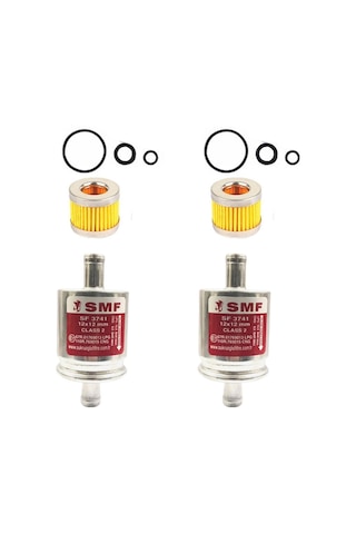 Atiker 2 Adet Smf Atiker Uyumlu Lpg Filtre Seti Atiker Lpg Filtresi Atiker Filtre Gaz Filtresi