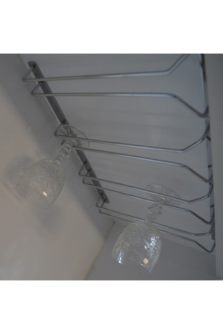 Krom 4 Bölmeli V Bardaklık Kadehlik