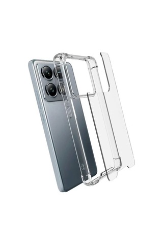 Xiaomi Mi 14t Pro Uyumlu Köşe Dolgulu Nitro Anti Shock Telefon Kılıfı Kapak