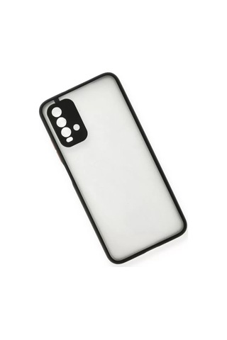Mey Najmaddin Redmi 9t Kılıf Montreal Silikon Kapak - Siyah Najmaddin Diğer