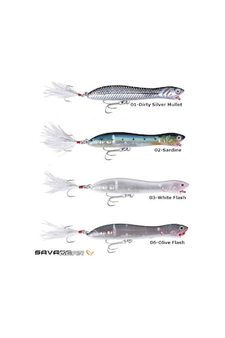 Savage Gear Panic Prey 19,5 Cm 83 Gr Yapay Balık 03-white Flash