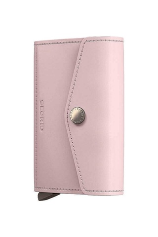 Secrid Envelope Wallet Original Kartlık Cüzdan, Pembe Çok Renkli