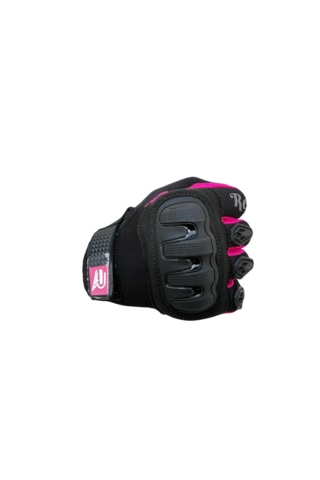Revertech Aura Pembe - Dokunmatik Ekran Uyumlu Kadın Motosiklet Eldiveni + Buff li