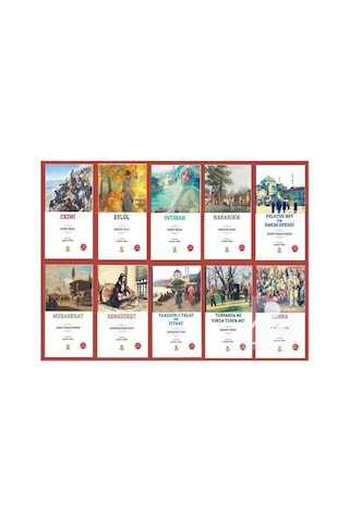 Mercankitap Mercan Türk Klasikleri Seti 10 Kitap Sadeleştirilmiş, İncel...