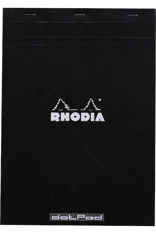 Rhodia Basic A4 Boy Dot Bloknot Siyah Ra18559