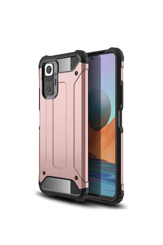Xiaomi Redmi Note 10 Pro - Kilif Darbe Önleyici Zirh Tank Kapak