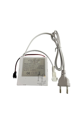 220 Volt Girişli 12v 2a Dokunmatik Touch Ayna Arkası Sensörü Banyo Aynası Sensörü Mobilya Sensörü Buğu Önleyici Beyaz