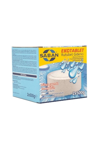 Sabanbaba Nem Alıcı Yedek Tablet 2 X 500 Gr