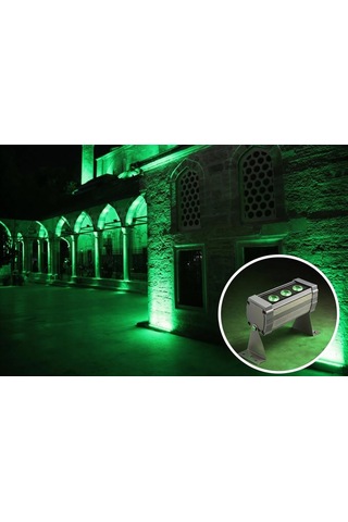 Yeşil Rengi Wallwasher Led Aydınlatma Duvar Ve Ağaç Boyama Su Geçirmez/cree Led/lifud Driver 12cm Diğer