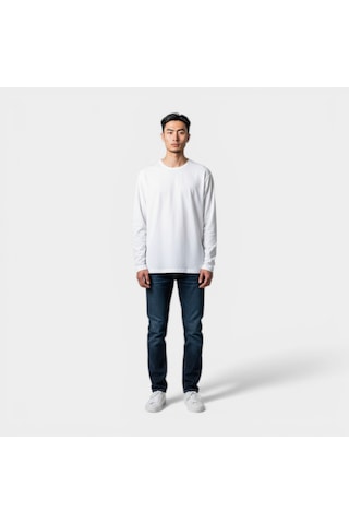 Lumberjack Mb Facts 14ljk-12829 5pr Beyaz Erkek Sweatshırt Beyaz