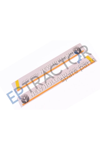 New Holland 55-56s Yan Yazı Takımı Kaporta Etiketi Sağ - Sol Kaput Sticker Seti Sarı Tip