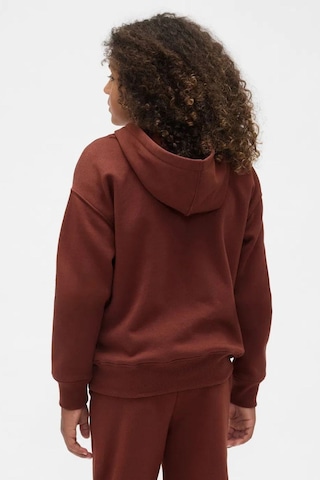 Gap Logo Relaxed Erkek Çocuk Kahverengi Sweatshirt-9496 Kahverengi