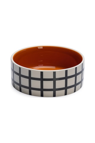 Beeztees Köpek Mama Su Kabı, Seramik, Kiremit Beyaz, 13,5cm, 500ml