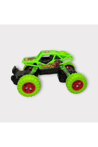 Çek Bırak Cross Buggy Araba 14 Cm - Yeşil Lisinya Çok Renkli