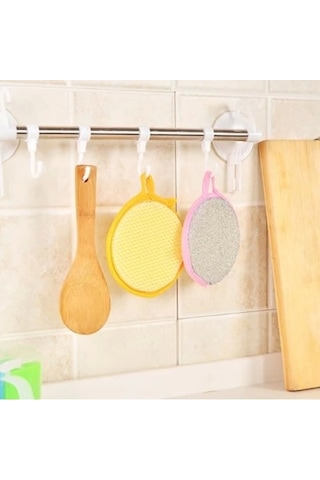 Çift Taraflı Bulaşık Süngeri Çok Renkli