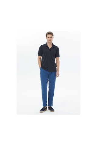 Kip Lacivert Regular Fit Casual Tişört Lacivert
