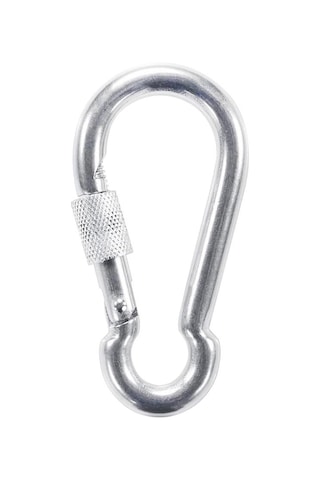 Periboia Karabina Kilitli Galvaniz Çelik 8x80 Mm 2 Adet Çok Renkli