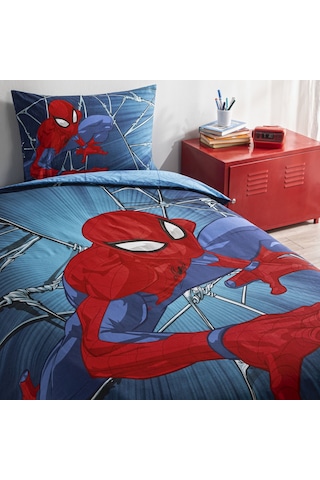 Taç Lisanslı Spiderman Rise Tek Kişilik Pamuk Nevresim Takımı 000000001000050005 Çok Renkli