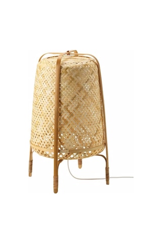 Knixhult Bohem Bambu Yer Lambası 66 Cm - İskandinav, Modern, Rattan, Aydınlatma Bej