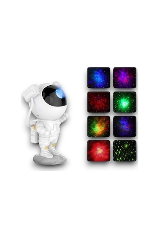 Astronot Lamba Spikerli Kablosuz Hoparlör - Uzun Pil Ömrü, Güçlü Ses