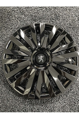 Peugeot 301 15" Inç Kırılmaz Jant Kapağı Siyah 4 Adet 5911syhpeugeot