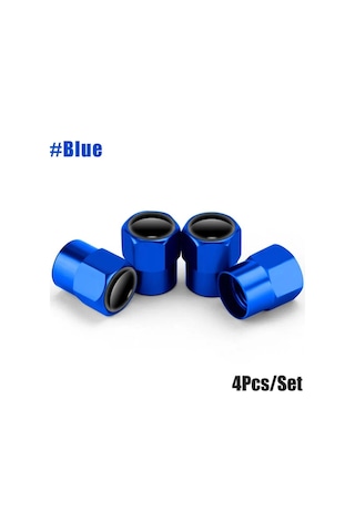 Mavi-tt-4 Adet/takım Metal Araba Jant Lastik Vana Kapakları Kök Kılıf Kapakları Audi Sline A1 A3 A4 A5 A6 A7 A8 Q3 Q5 Q